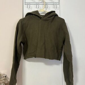 Aritzia TNA cropped perfect hoodie
